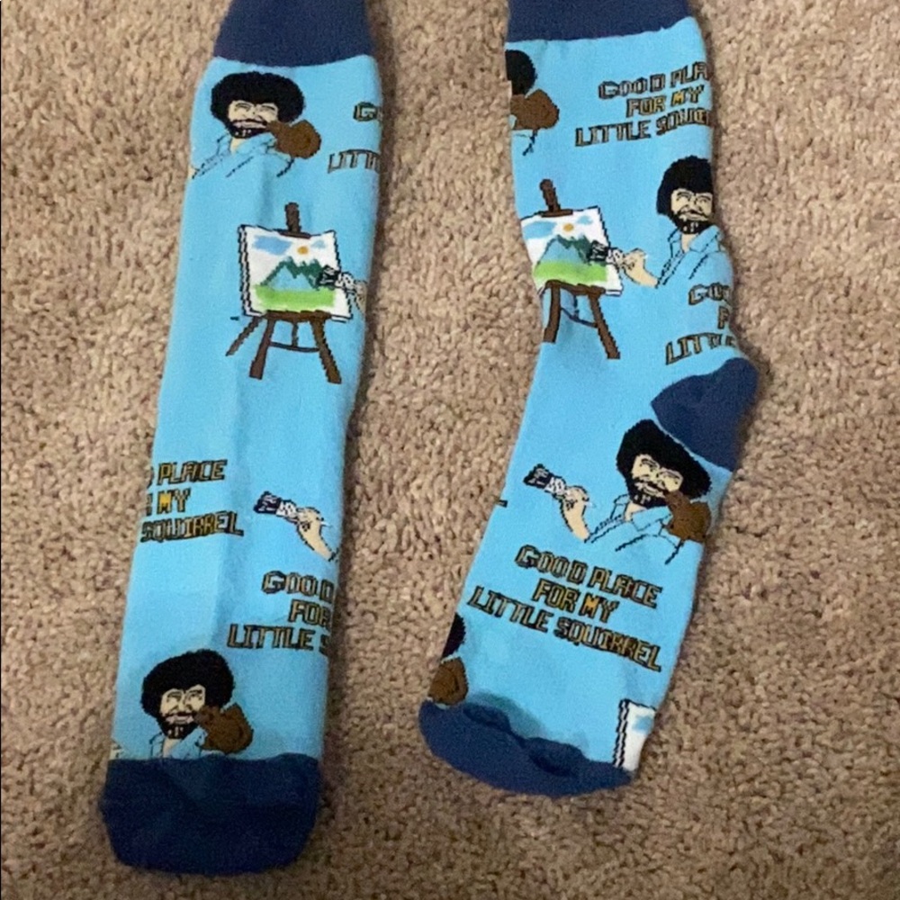 bob ross socks